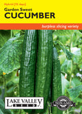 Cucumber Garden Sweet Hybrid (Burpless) - Item #116