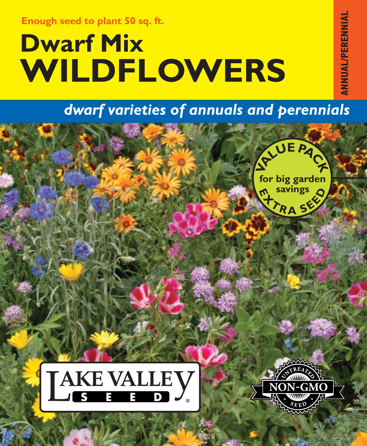 Wildflowers Dwarf Mix - Item #1665