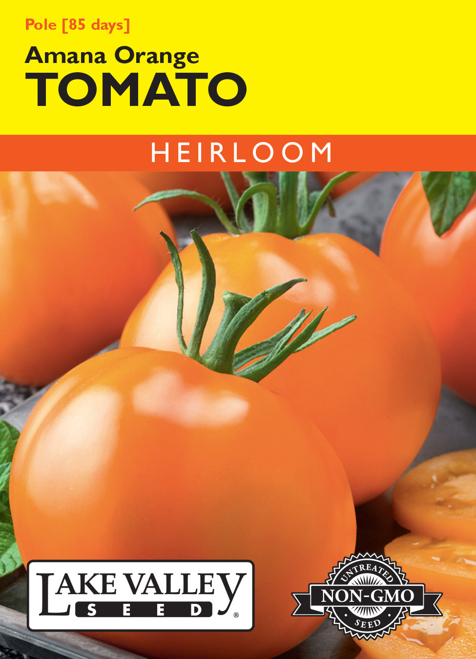 Tomato (Pole) Amana Orange - Item #1678