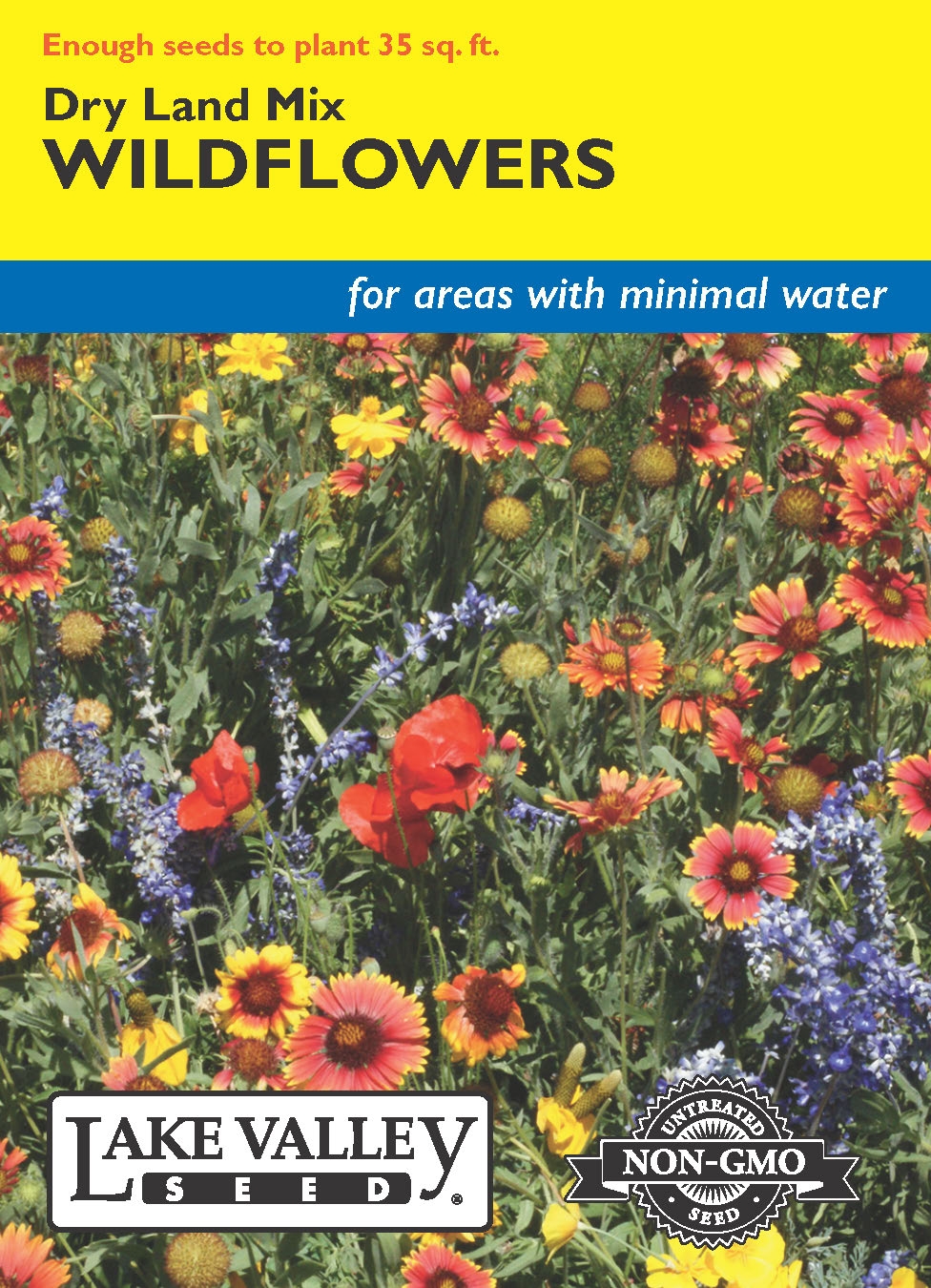 Wildflowers Dry Land Mix - Item #1681