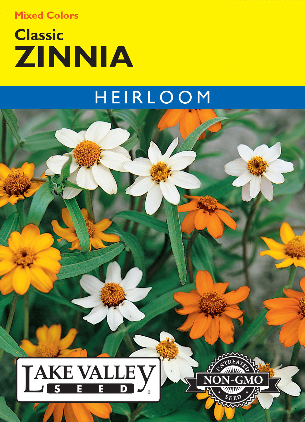 Zinnia Classic Mixed Colors - Item #1784