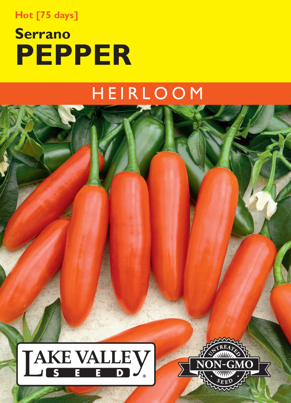 Pepper Hot Serrano - Item #238