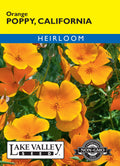Poppy California Orange - Item #244