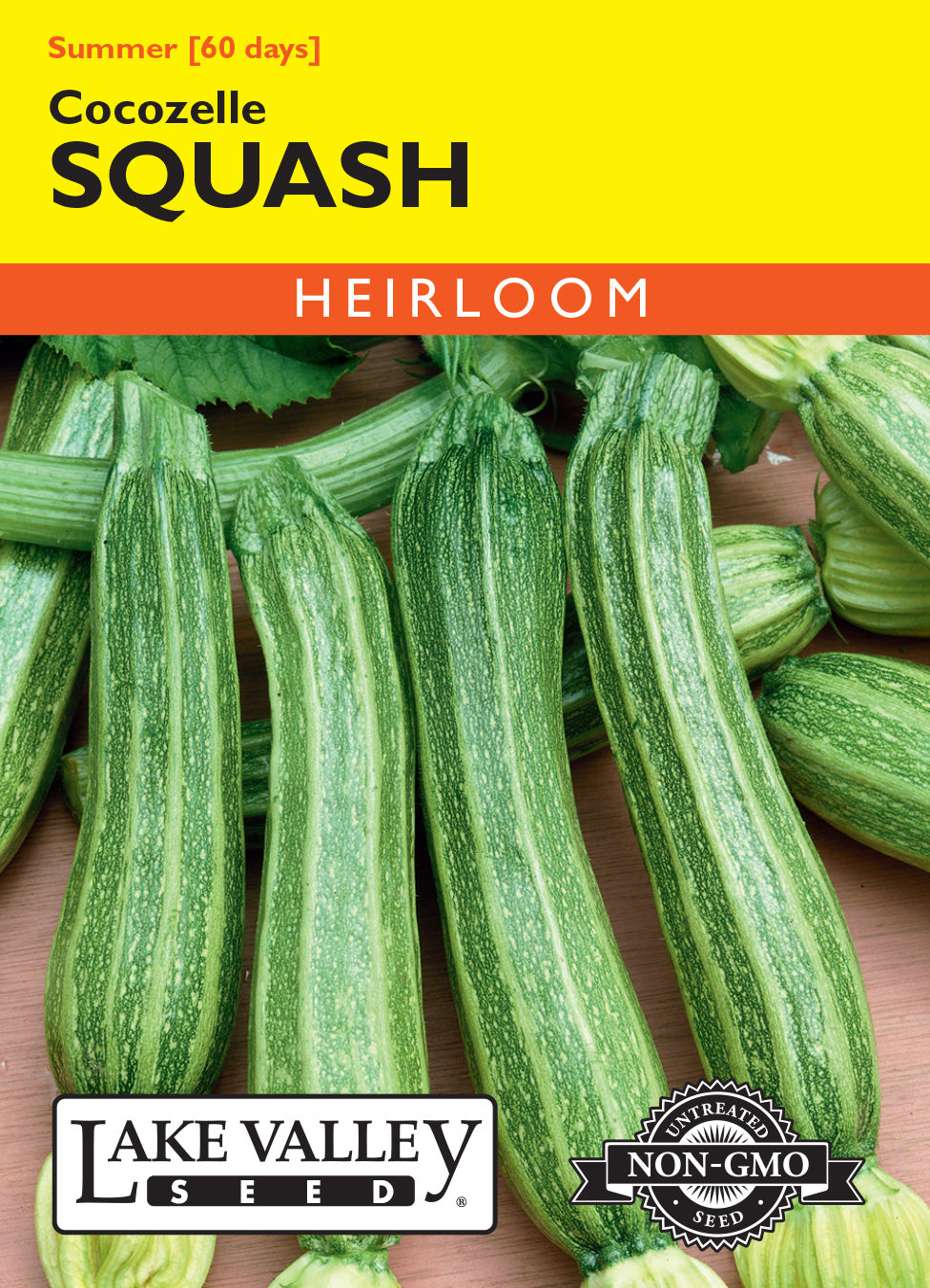Squash (Summer) Cocozelle - Item #279