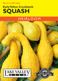 Squash (Summer) Early Yellow Crookneck - Item #287