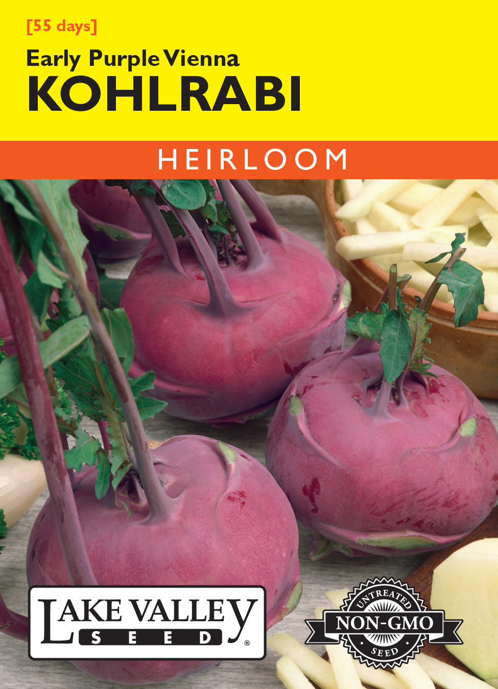 Kohlrabi Early Purple Vienna - Item #344