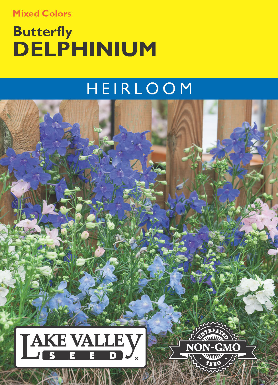 Delphinium Butterfly Mixed Colors - Item #3463