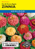 Zinnia Cut &amp; Come Again Mixed Colors - Item #3475
