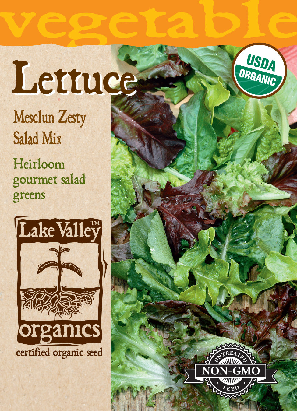 Lettuce Mesclun Zesty Salad Mix - Item #3505