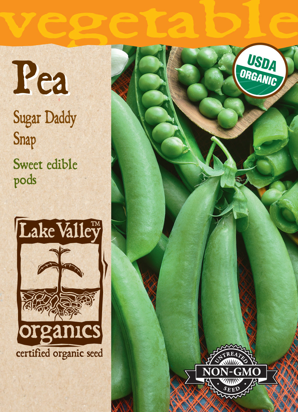 Pea Sugar Daddy Snap (Bush) - Item #3506