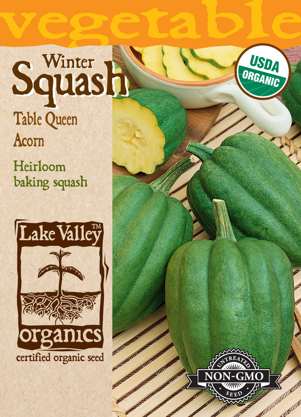 Squash (Winter) Table Queen Acorn - Item #3507