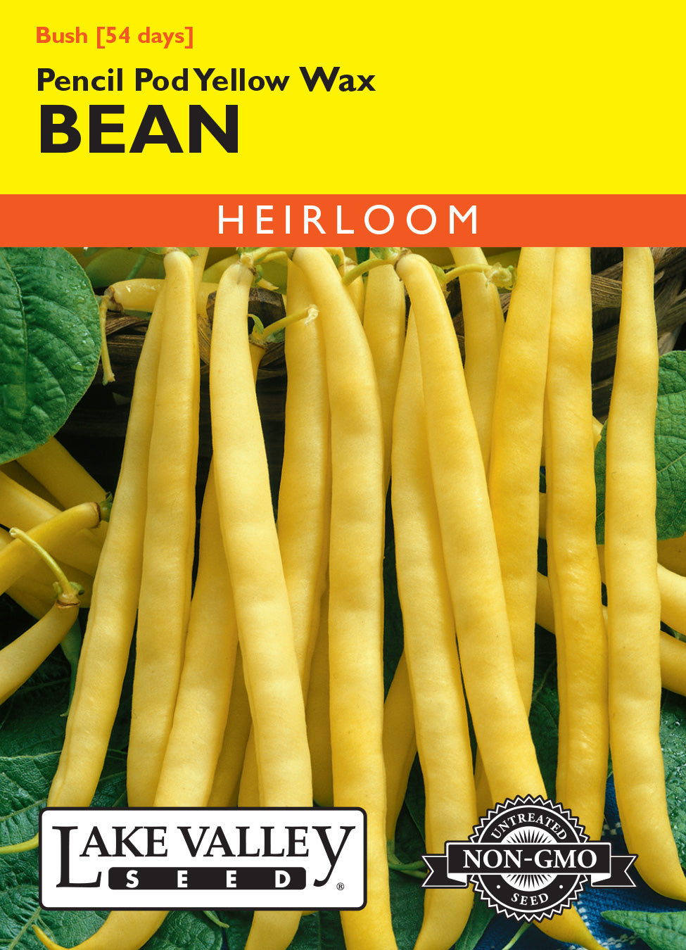 Bean (Bush) Pencil Pod Yellow Wax - Item #37