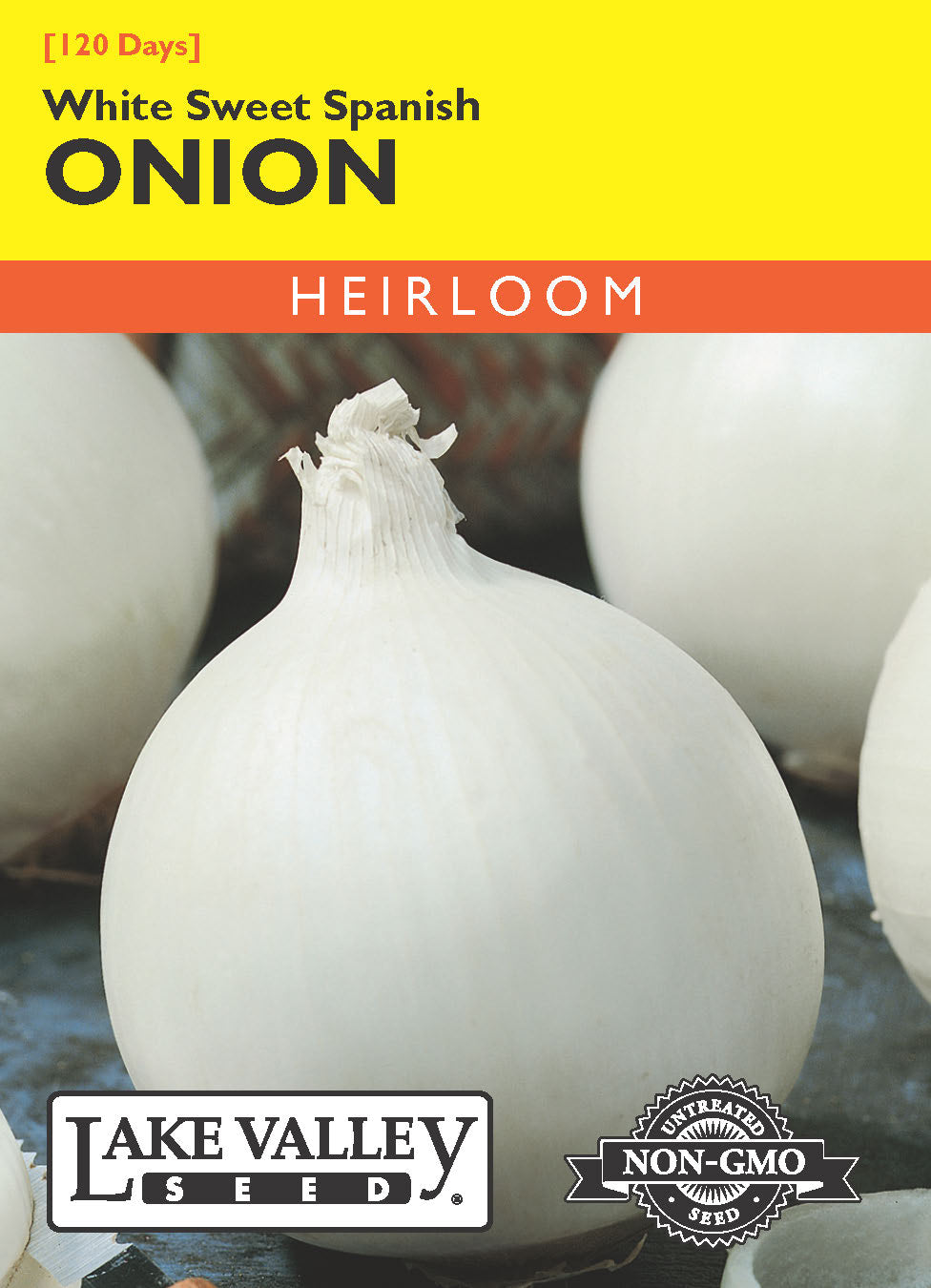 Onion White Sweet Spanish (Long Day) - Item #3933