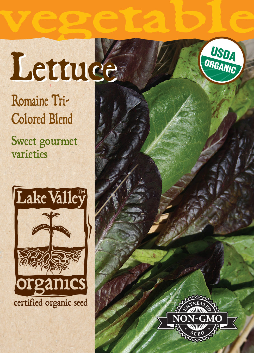 Lettuce Romaine Tri-Colored Blend - Item #3980
