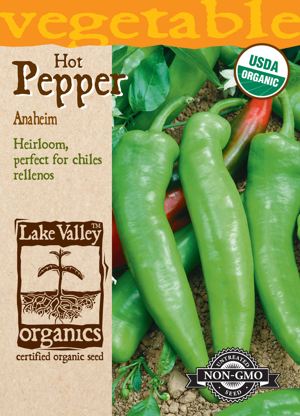Pepper Hot Anaheim - Item #3981