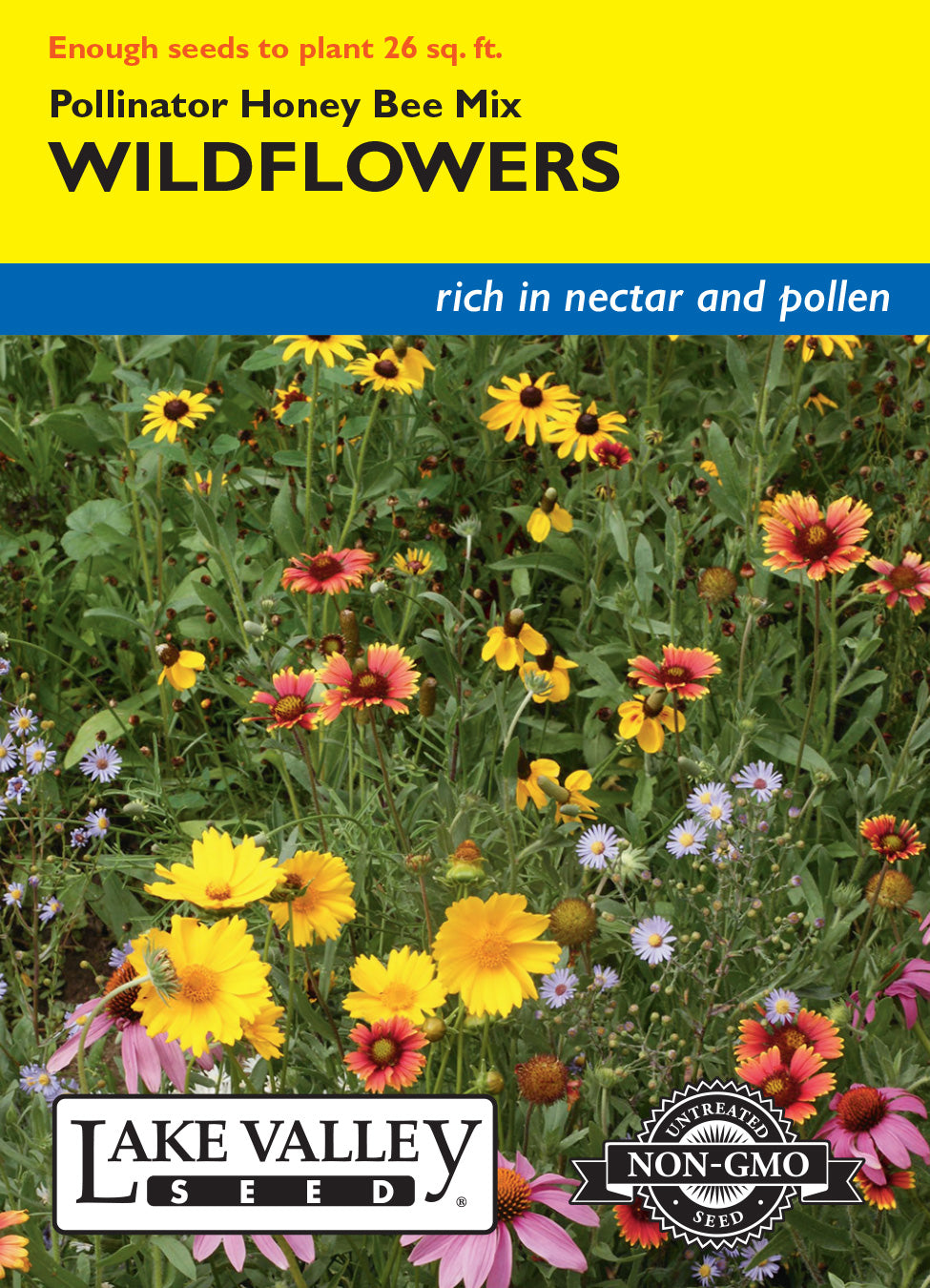 Wildflowers Pollinator Honey Bee Mix - Item #4008