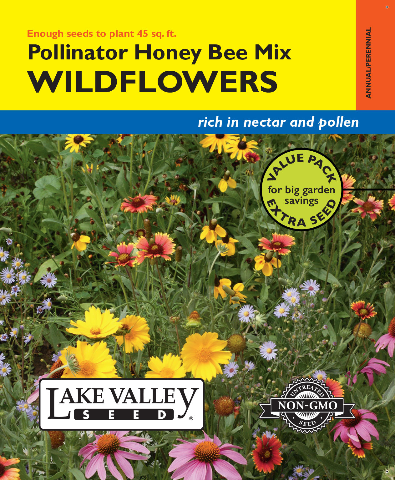 Wildflowers Pollinator Honey Bee Mix - Item #4009