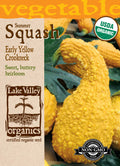 Squash (Summer) Early Yellow Crookneck - Item #4064