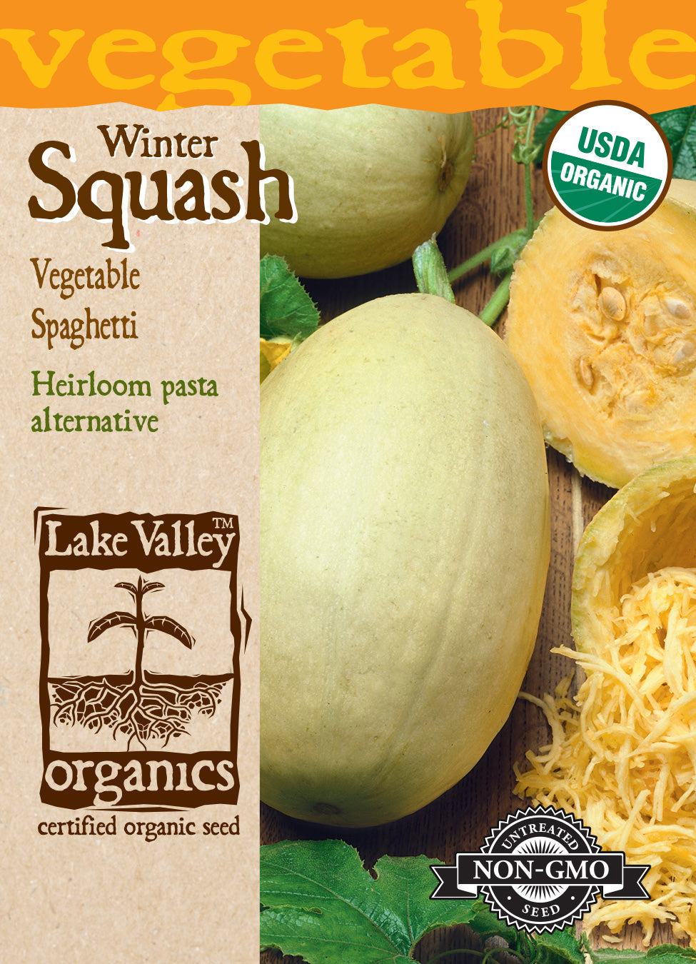 Squash (Winter) Vegetable Spaghetti - Item #4065