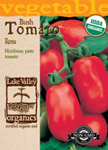 Tomato (Bush) Roma - Item #4067