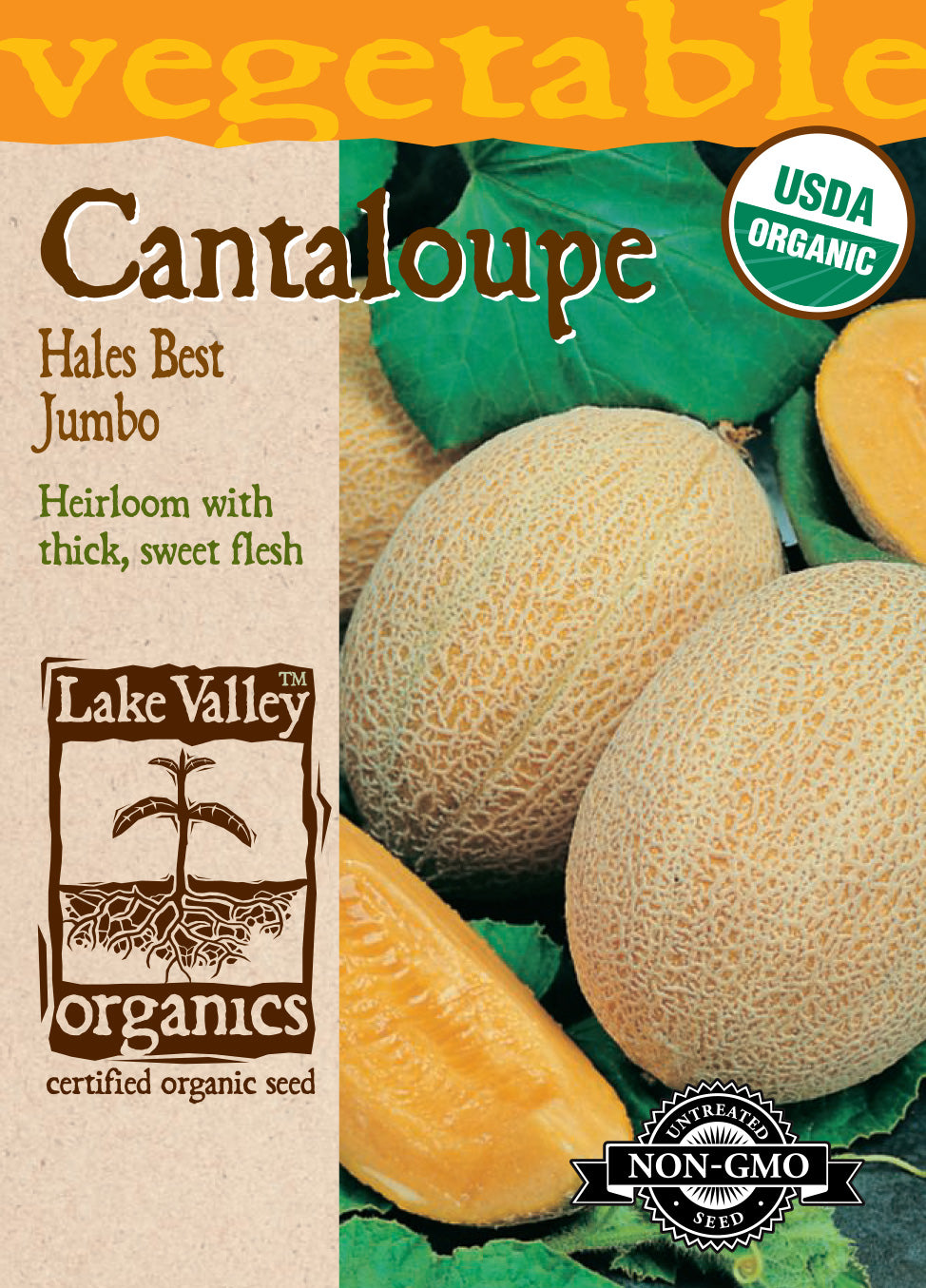 Cantaloupe Hales Best Jumbo - Item #4132