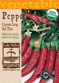 Pepper Hot Cayenne Long Red Thin - Item #4135