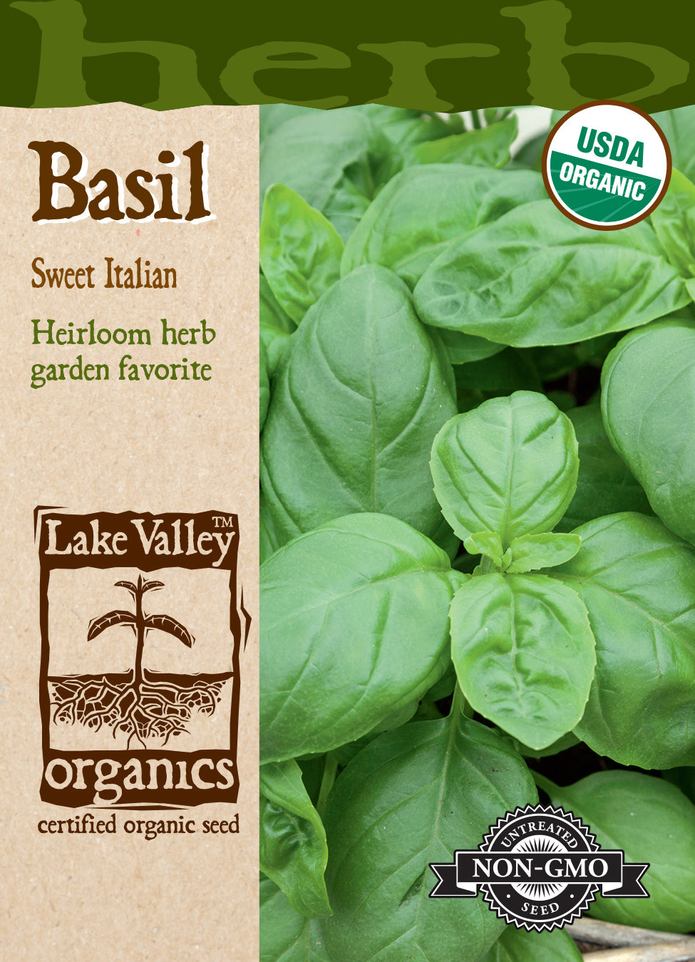 Basil Sweet Italian - Item #4279