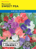 Sweet Pea Mammoth Mixed Colors - Item #4432