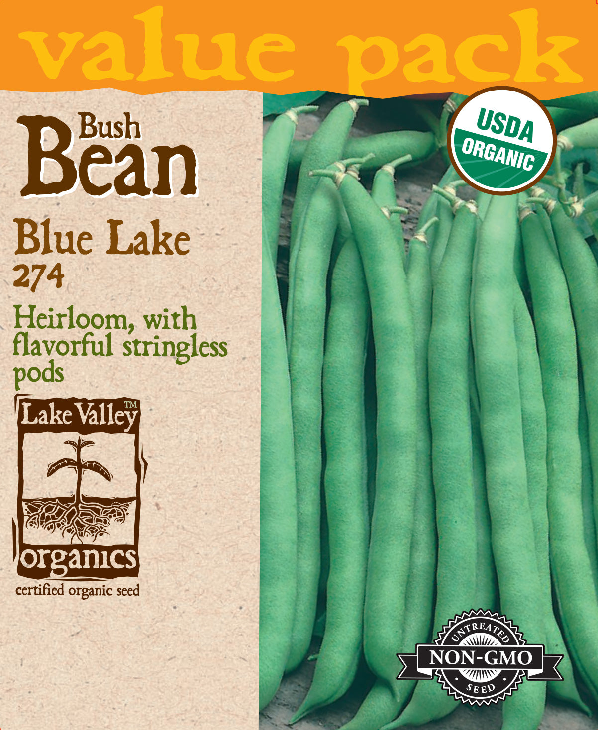 Bean (Bush) Blue Lake 274 - Item #4446