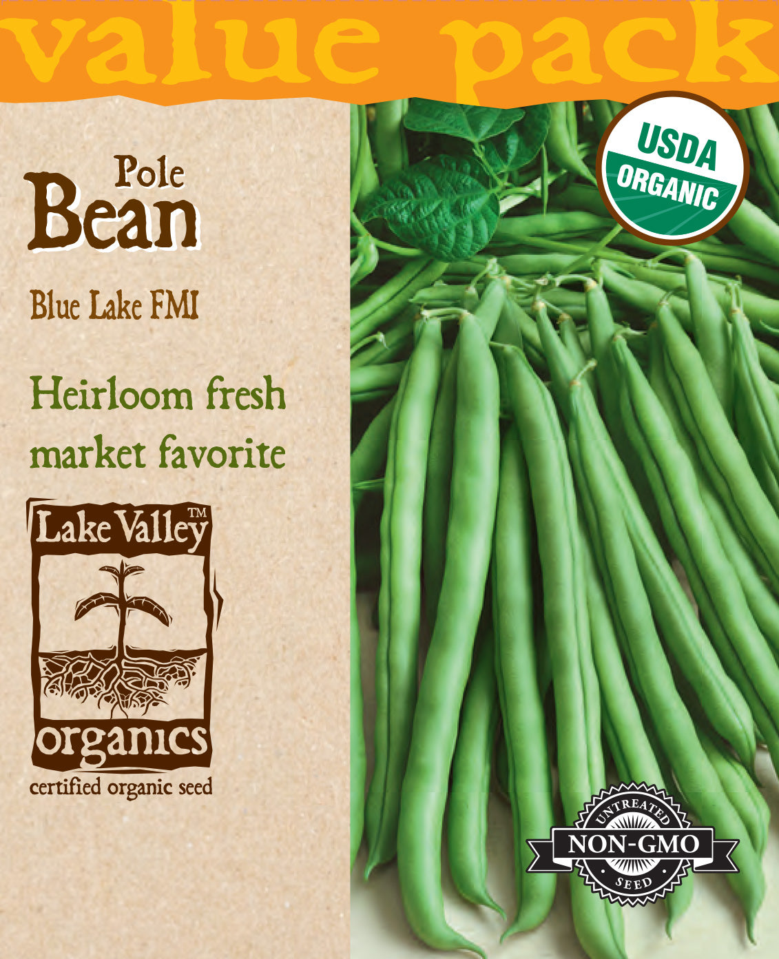 Bean (Pole) Blue Lake FM1 - Item #4447