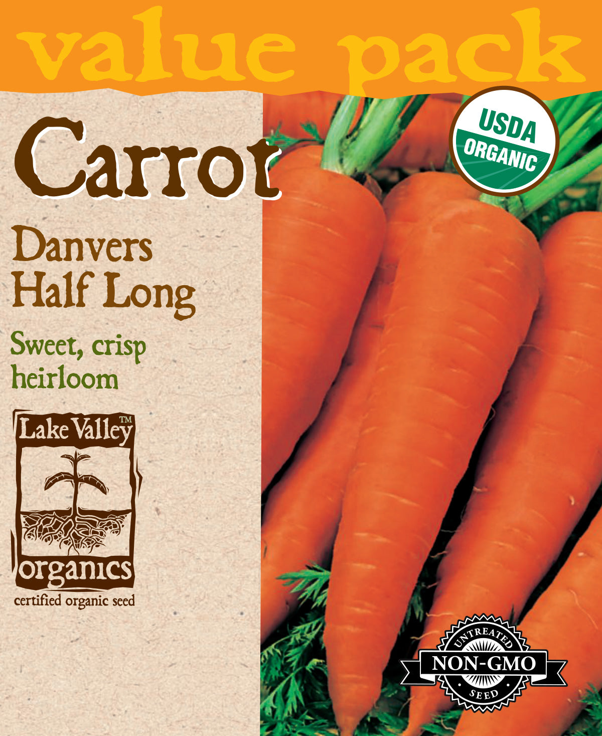 Carrot Danvers Half Long - Item #4449