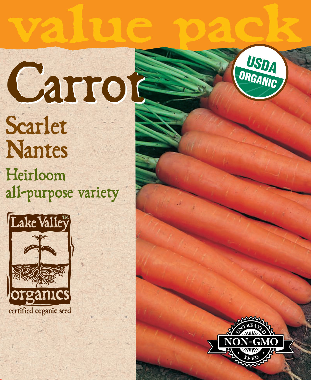 Carrot Scarlet Nantes - Item #4450