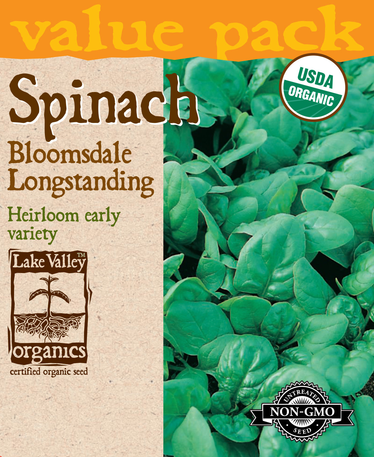 Spinach Bloomsdale Longstanding - Item #4459