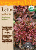 Lettuce Salad Bowl Red - Item #4482