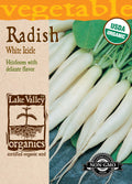 Radish White Icicle - Item #4483