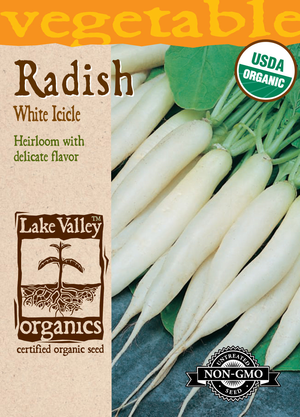 Radish White Icicle - Item #4483