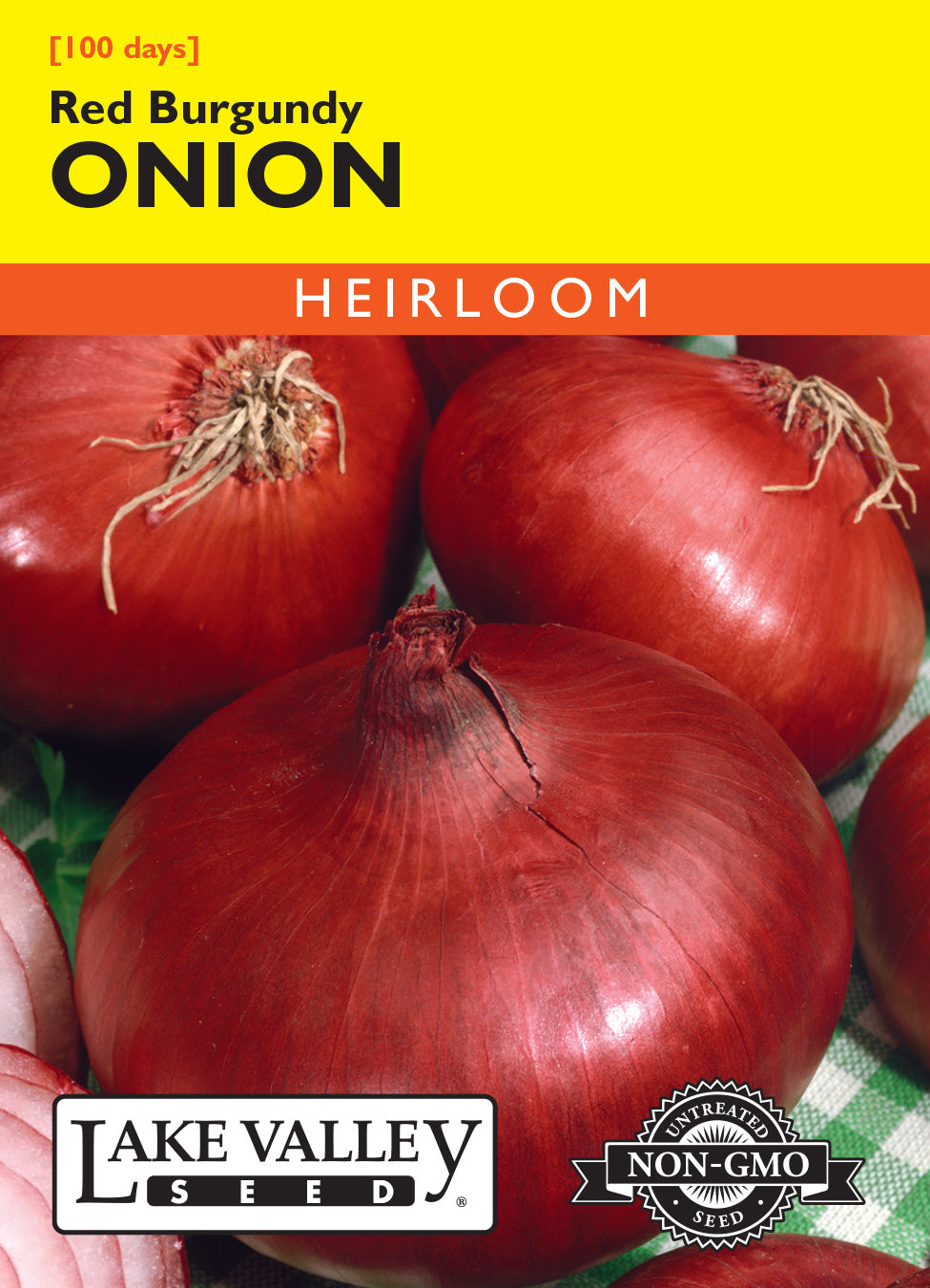 Onion Red Burgundy (Short Day) - Item #4535