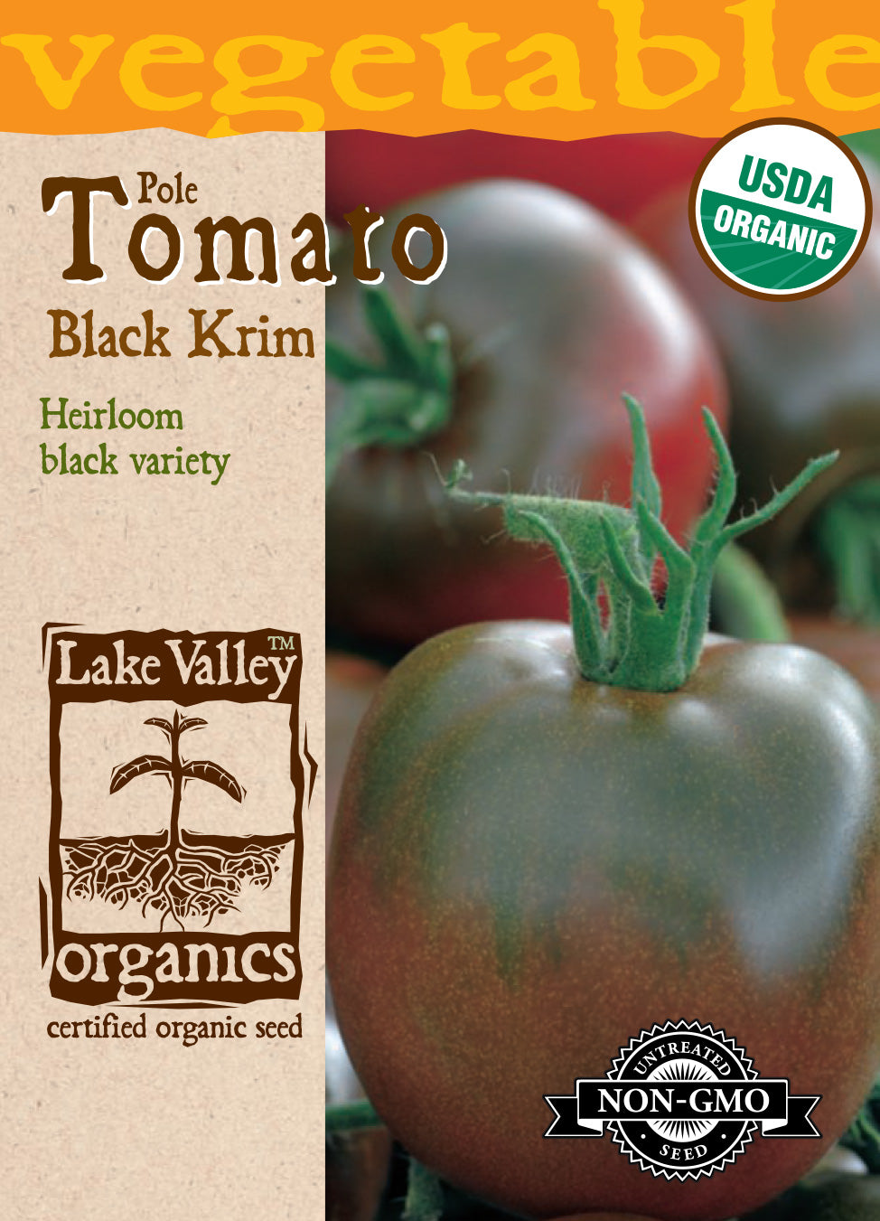 Tomato (Pole) Black Krim - Item #4540
