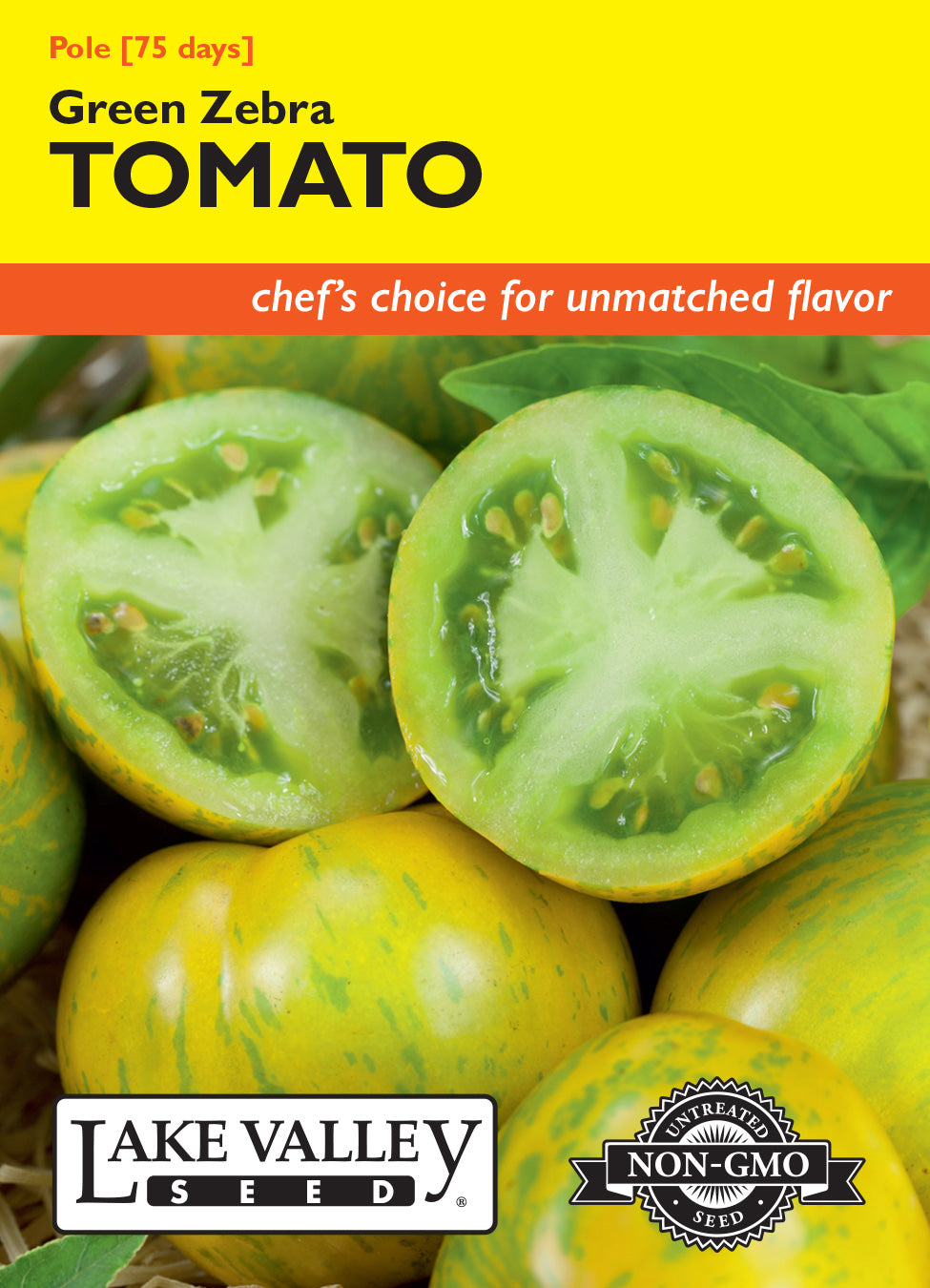 Tomato (Pole) Green Zebra - Item #4616