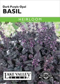 Basil Purple Dark Opal - Item #4685
