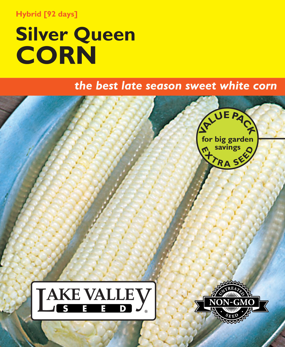 Corn Sweet Silver Queen Hybrid - Item #482