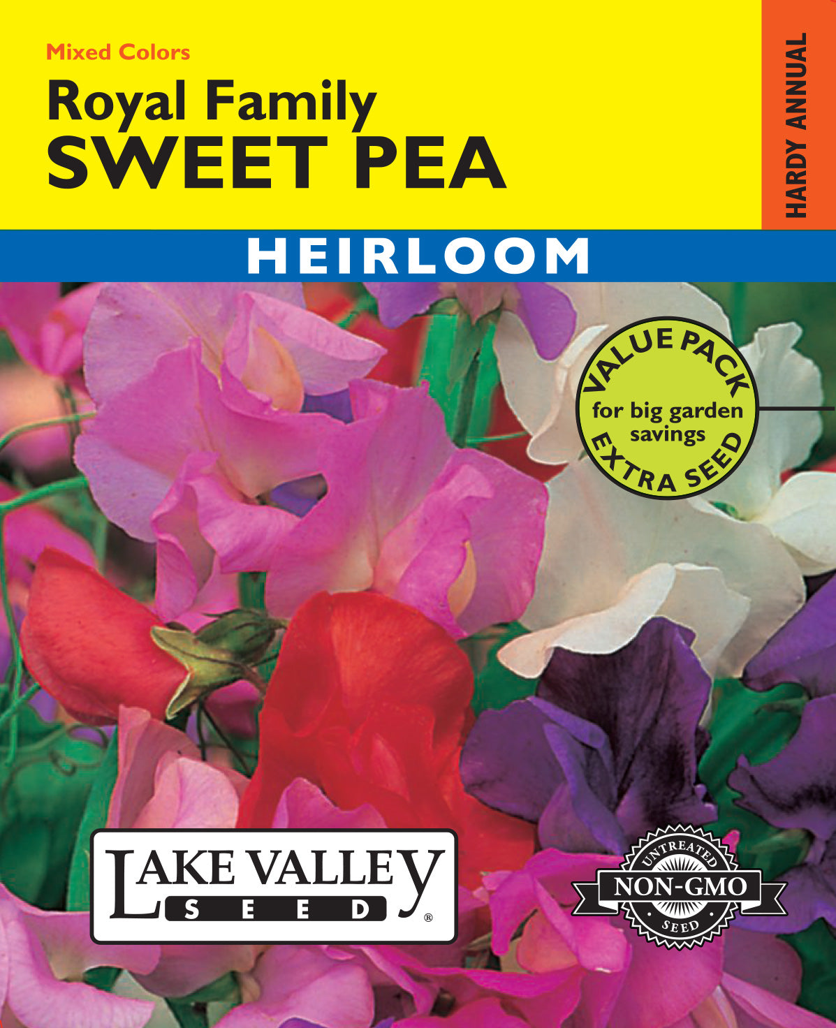 Sweet Pea Royal Family Mixed Colors - Item #508