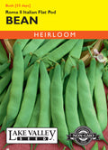 Bean (Bush) Roma II Italian Flat Pod - Item #513