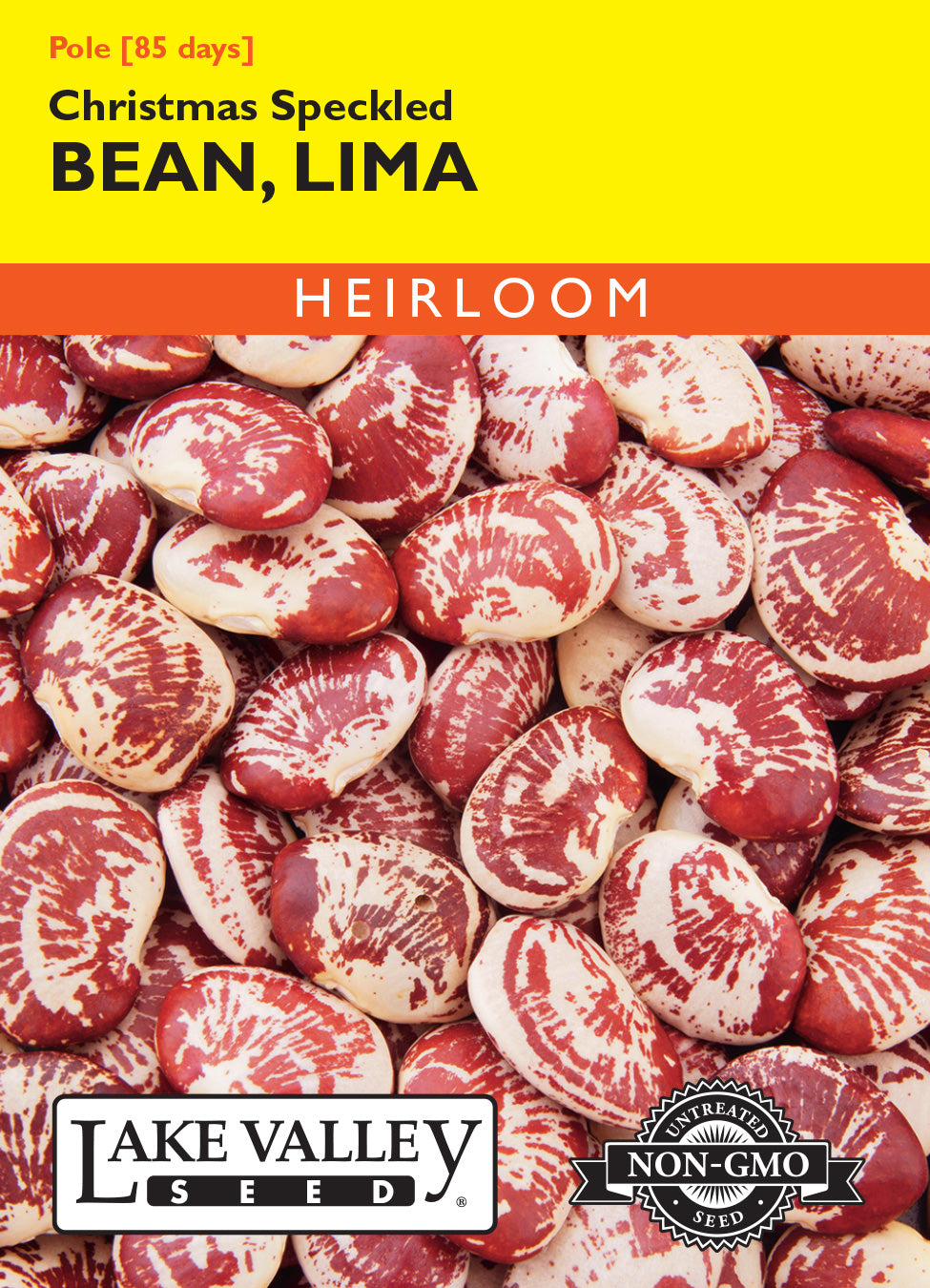 Bean Lima Christmas Speckled - Item #514