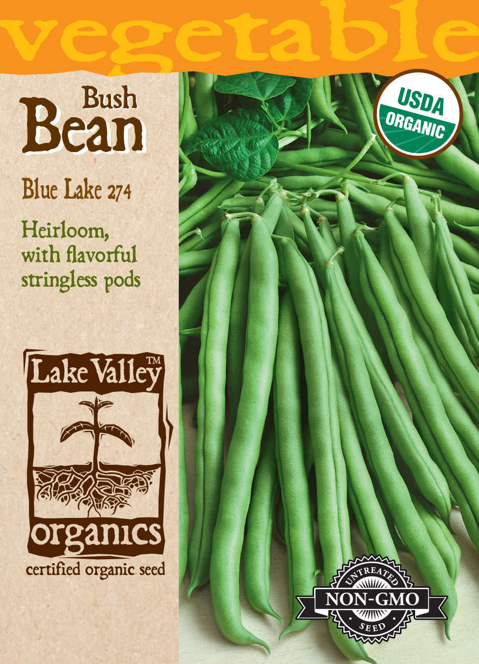 Bean (Bush) Blue Lake 274 - Item #553
