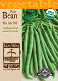 Bean (Pole) Blue Lake FM1 - Item #555
