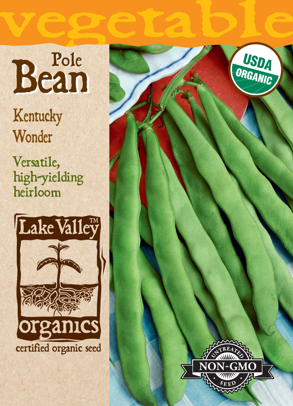 Bean (Pole) Kentucky Wonder - Item #556