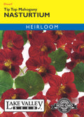 Nasturtium Tip Top Mahogany - Item #578
