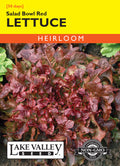 Lettuce Salad Bowl Red - Item #673