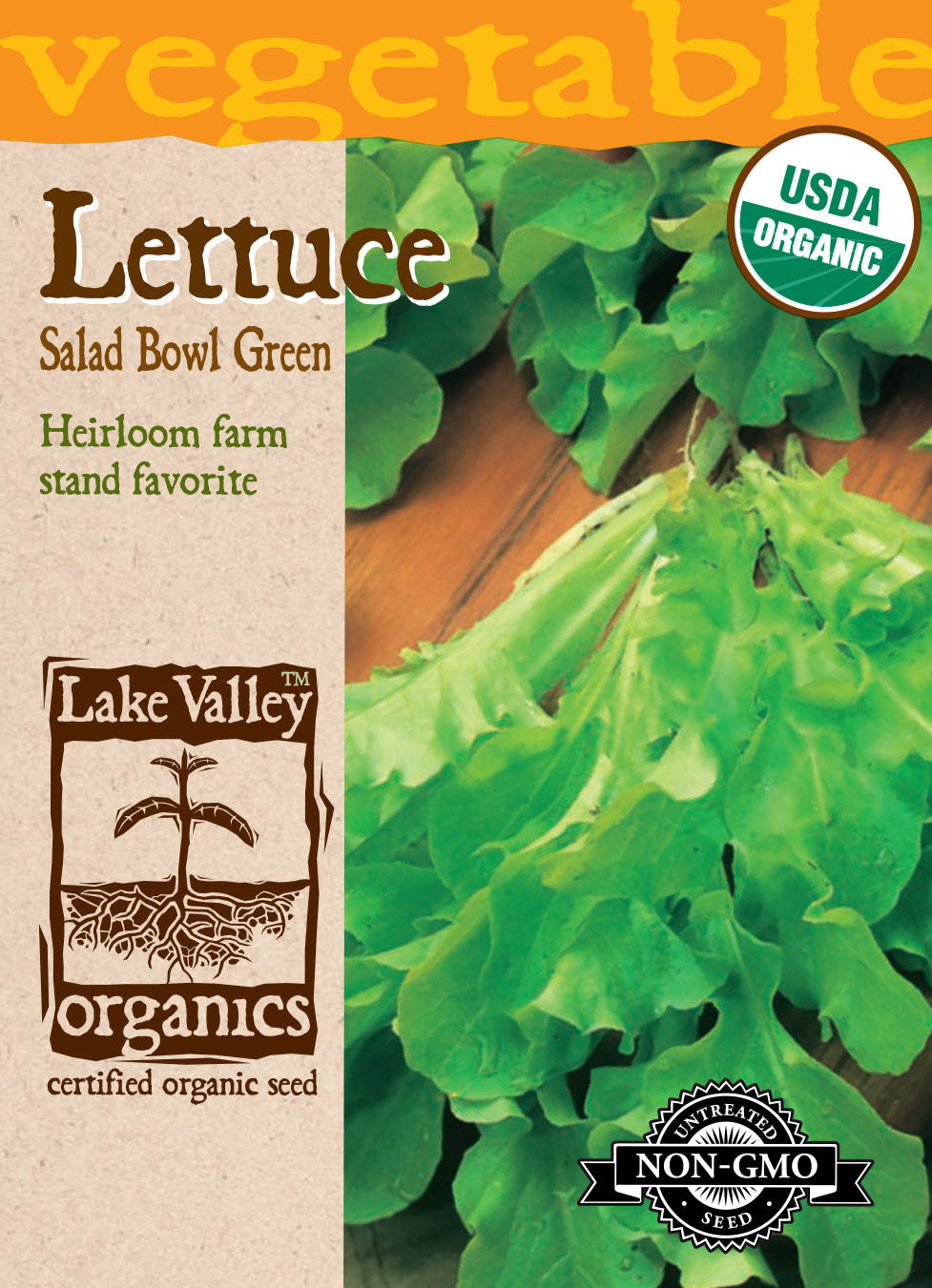 Lettuce Salad Bowl Green - Item #863